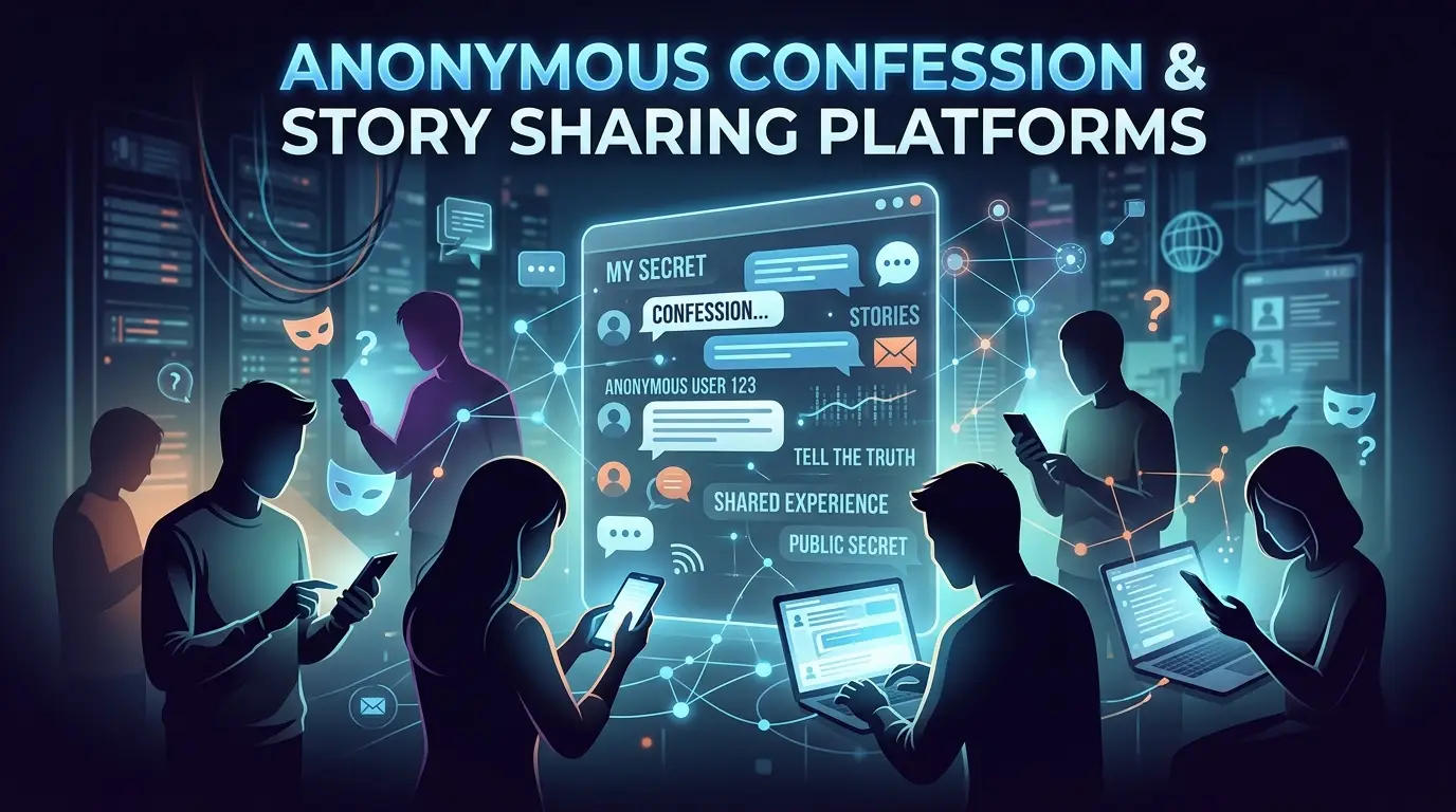 What Are Anonymous Confession and Story Sharing Platforms in Digital Communication