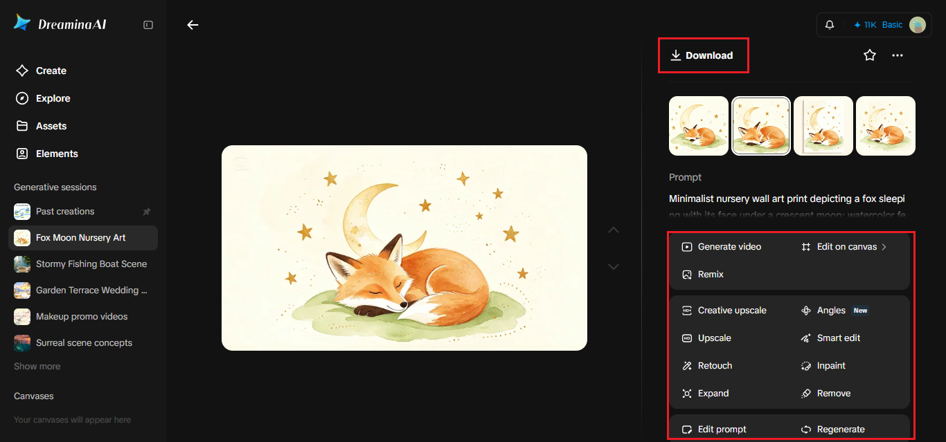 Step 3: Customize and download